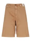 Myths Button-fastening Bermuda Shorts In Brown