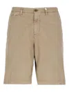 Myths Button-fastening Bermuda Shorts In Gold
