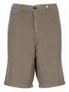 Myths Button-fastening Bermuda Shorts In Gray