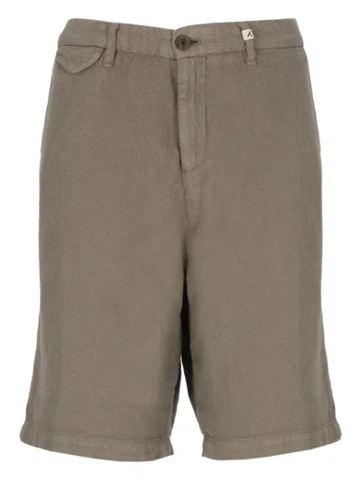 Myths Button-fastening Bermuda Shorts In Gray