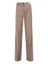 Myths Button-fastening Trousers In Neutral