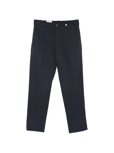 Myths Belt-loops Trousers In Blue