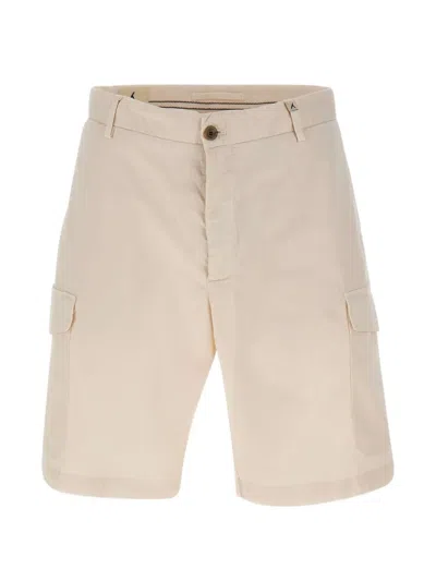 Myths Cargo Shorts In White