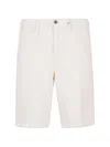 Myths Cotton Bermuda Shorts In White