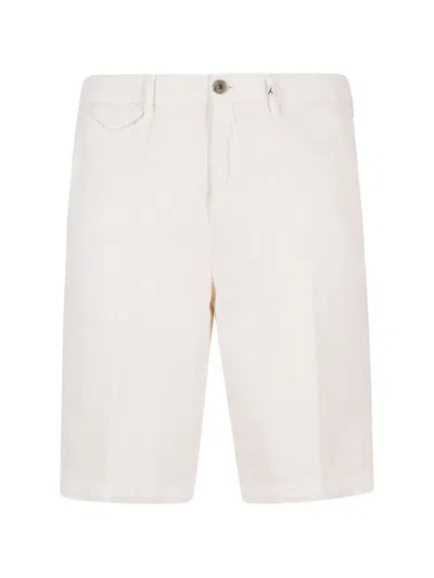 Myths Cotton Bermuda Shorts In White
