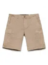 Myths Cotton Cargo Shorts In 褐色