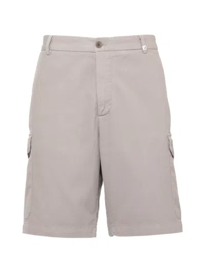 Myths Cotton Cargo Shorts In Neutral