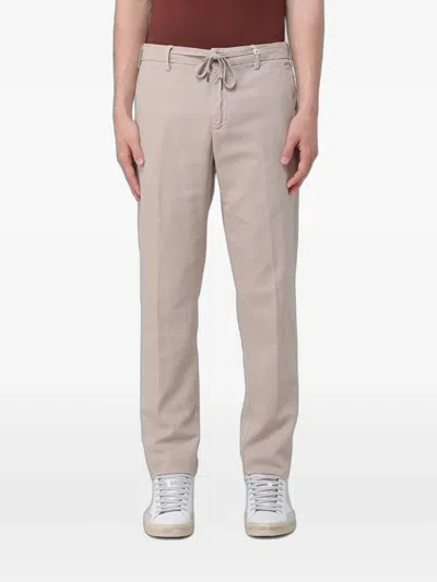Myths Drawstring Slim-fit Trousers In Neutral