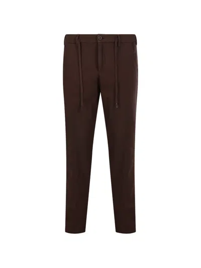 Myths Drawstring Trousers In Brown