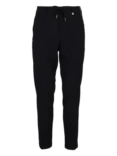 Myths Drawstring-waist Trousers In Black