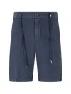 Myths Drawstring-fastening Shorts In Blue