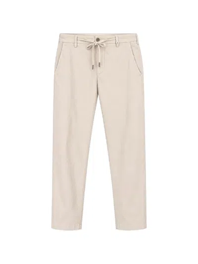 Myths Drawstring-fastening Tapered Trousers In Neutral