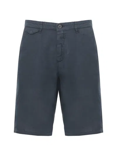Myths Drawstring-waist Bermuda Shorts In Blue
