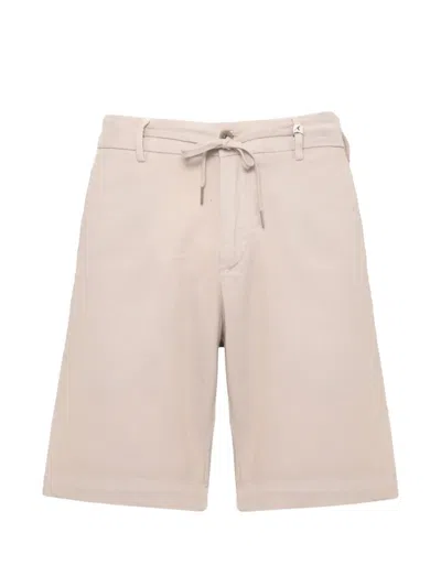 Myths Drawstring-waist Bermuda Shorts In Pink