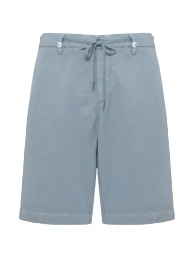 Myths Drawstring-waist Shorts In Blue