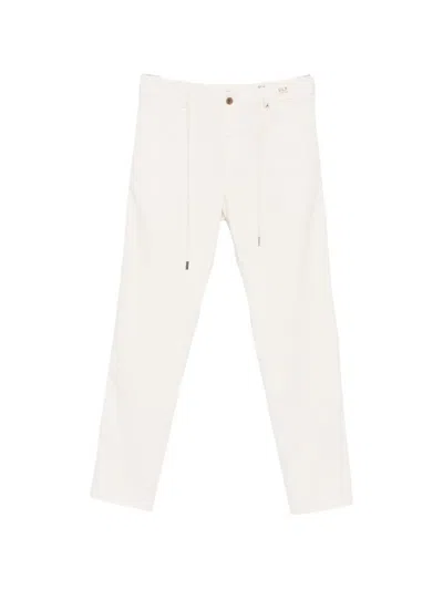 Myths Drawstring-waist Trousers In White