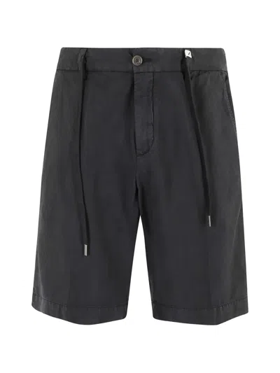 Myths Drawstring-waistband Shorts In Black