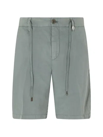 Myths Elasticated Drawstring Shorts In Green
