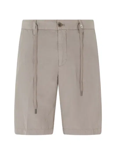 Myths Elasticated Drawstring Shorts In Neutral