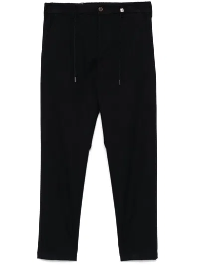 Myths Flannel Trousers In Black