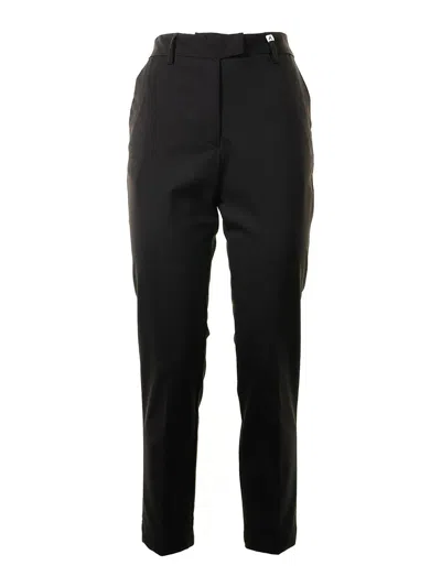Myths High-waisted Black Chino Trousers