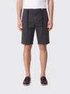 Myths Linen Drawstring Shorts In Black