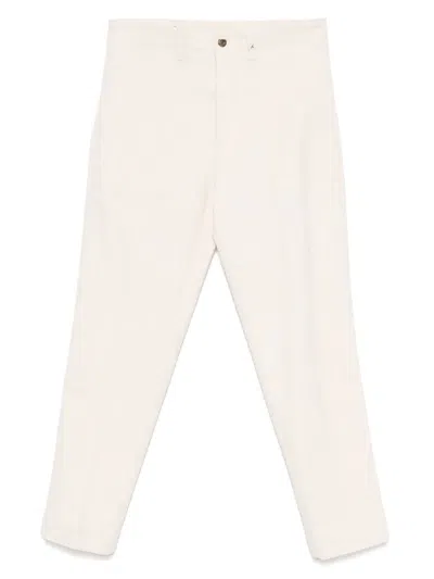 Myths Drawstring-waist Trousers In White