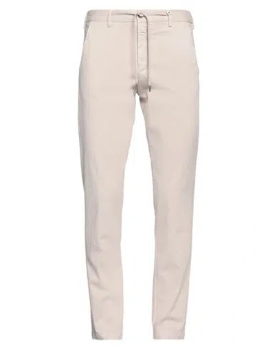 Myths Man Pants Beige Size 32 Cotton, Elastane