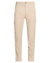 Myths Man Pants Beige Size 36 Cotton, Elastane In Neutral