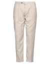 Myths Man Pants Beige Size 36 Virgin Wool, Elastane