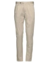 Myths Man Pants Beige Size 38 Cotton, Elastane