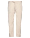 Myths Man Pants Beige Size 38 Cotton, Nylon, Elastane