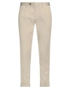 Myths Man Pants Beige Size 40 Cotton, Elastane