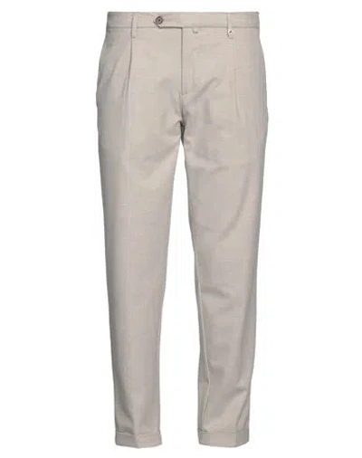 Myths Man Pants Beige Size 40 Polyester, Viscose, Elastane