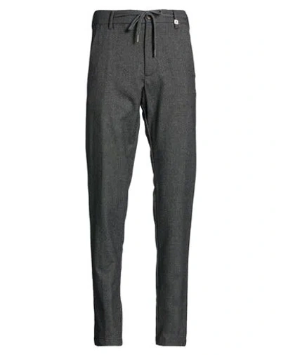 Myths Man Pants Black Size 28 Cotton, Lyocell, Elastane In Gray