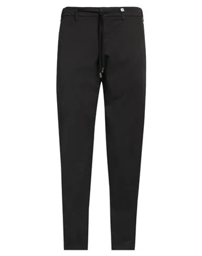 Myths Man Pants Black Size 34 Cotton, Elastane In Black
