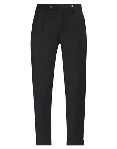 MYTHS MYTHS MAN PANTS BLACK SIZE 34 POLYESTER, WOOL, ELASTANE