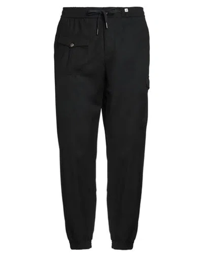 Myths Man Pants Black Size 36 Polyester, Viscose, Elastane