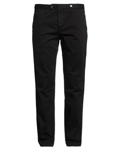 Myths Man Pants Black Size 38 Cotton, Elastane