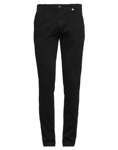 Myths Man Pants Black Size 38 Cotton, Elastane