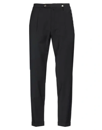 Myths Man Pants Black Size 38 Wool, Polyester, Elastane