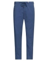 Myths Man Pants Blue Size 38 Cotton, Elastane