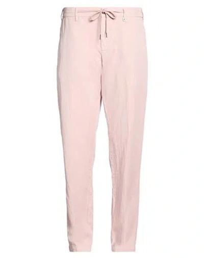 Myths Man Pants Blush Size 38 Lyocell, Linen, Cotton In Pink