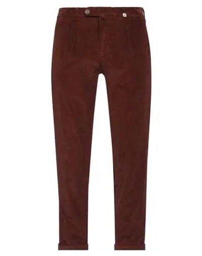 Myths Man Pants Brown Size 36 Cotton, Modal, Elastane