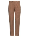 Myths Zeus Slim-cut Trousers In Brown