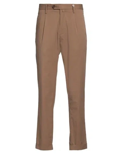 Myths Man Pants Brown Size 38 Cotton, Nylon, Elastane