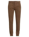 Myths Man Pants Brown Size 38 Modal, Cotton, Elastane In Brown