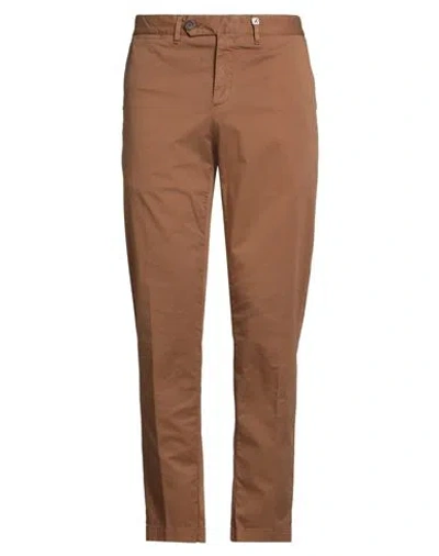Myths Man Pants Camel Size 36 Cotton, Elastane