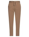 Myths Man Pants Camel Size 36 Cotton, Nylon, Elastane In Beige