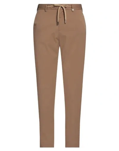 Myths Man Pants Camel Size 36 Cotton, Nylon, Elastane In Beige